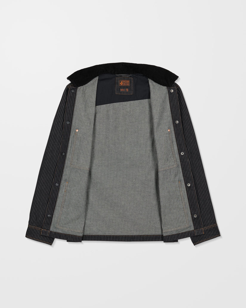 Work Dialed Jacke - Black Stripe