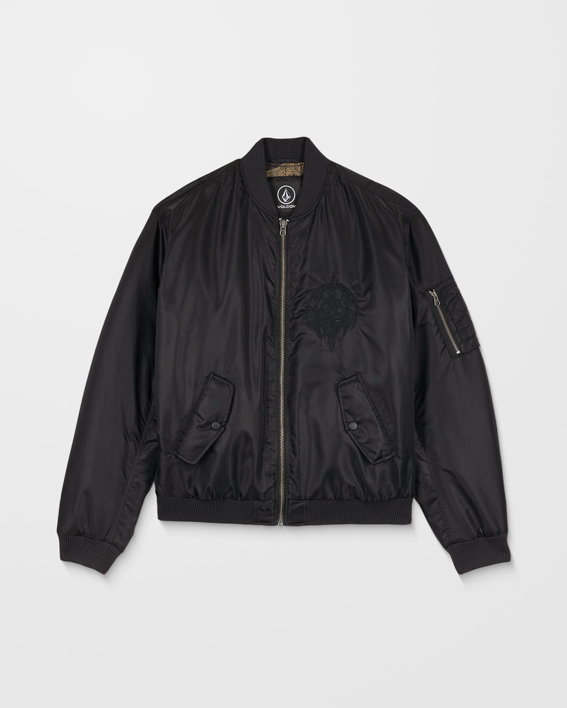 Skullarstone Bomberjacke - Black