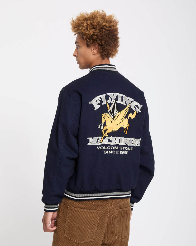 Flying Machines Bomberjacke - Navy