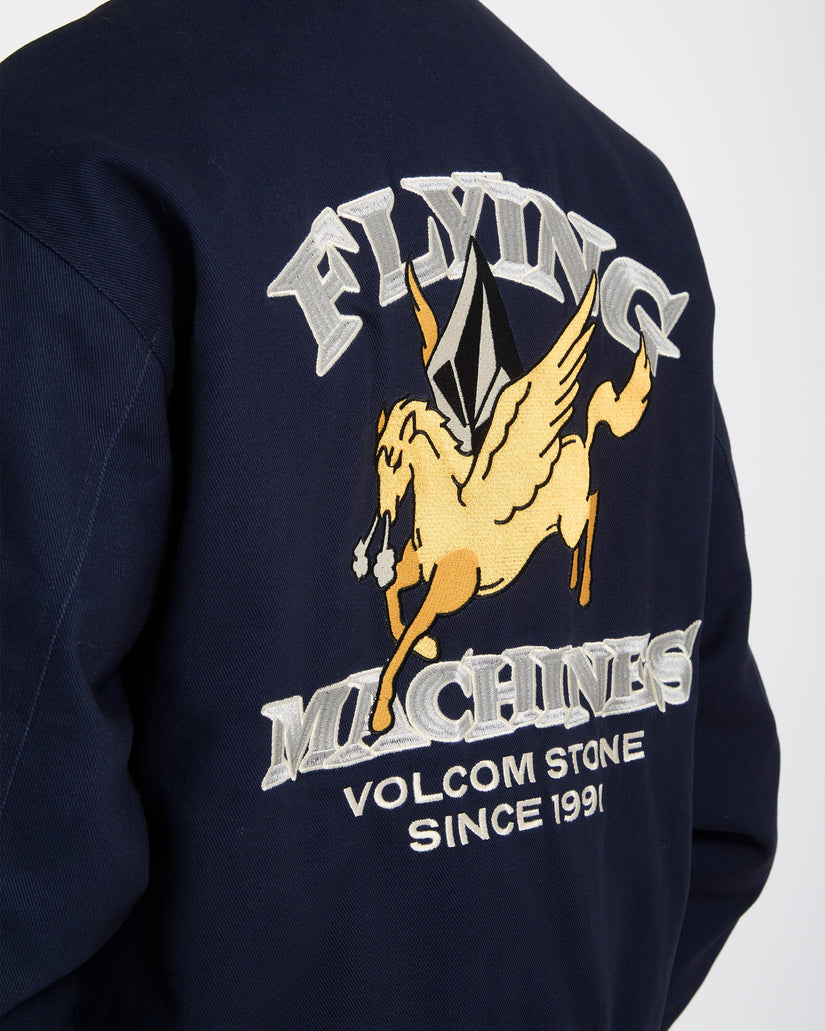 Flying Machines Bomberjacke - Navy