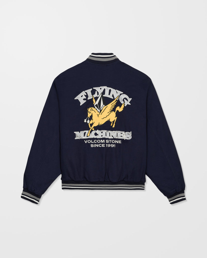 Flying Machines Bomberjacke - Navy