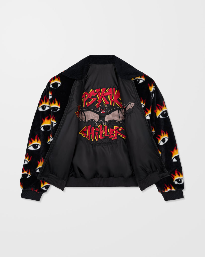 Ozzy Wendbare Bomberjacke - Black