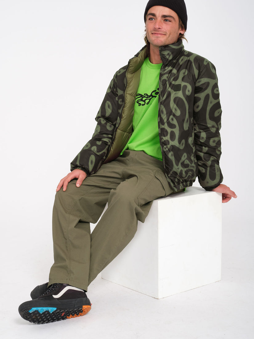 Zephyr Wallstone Jacke (Wendbar) - Wintermoss