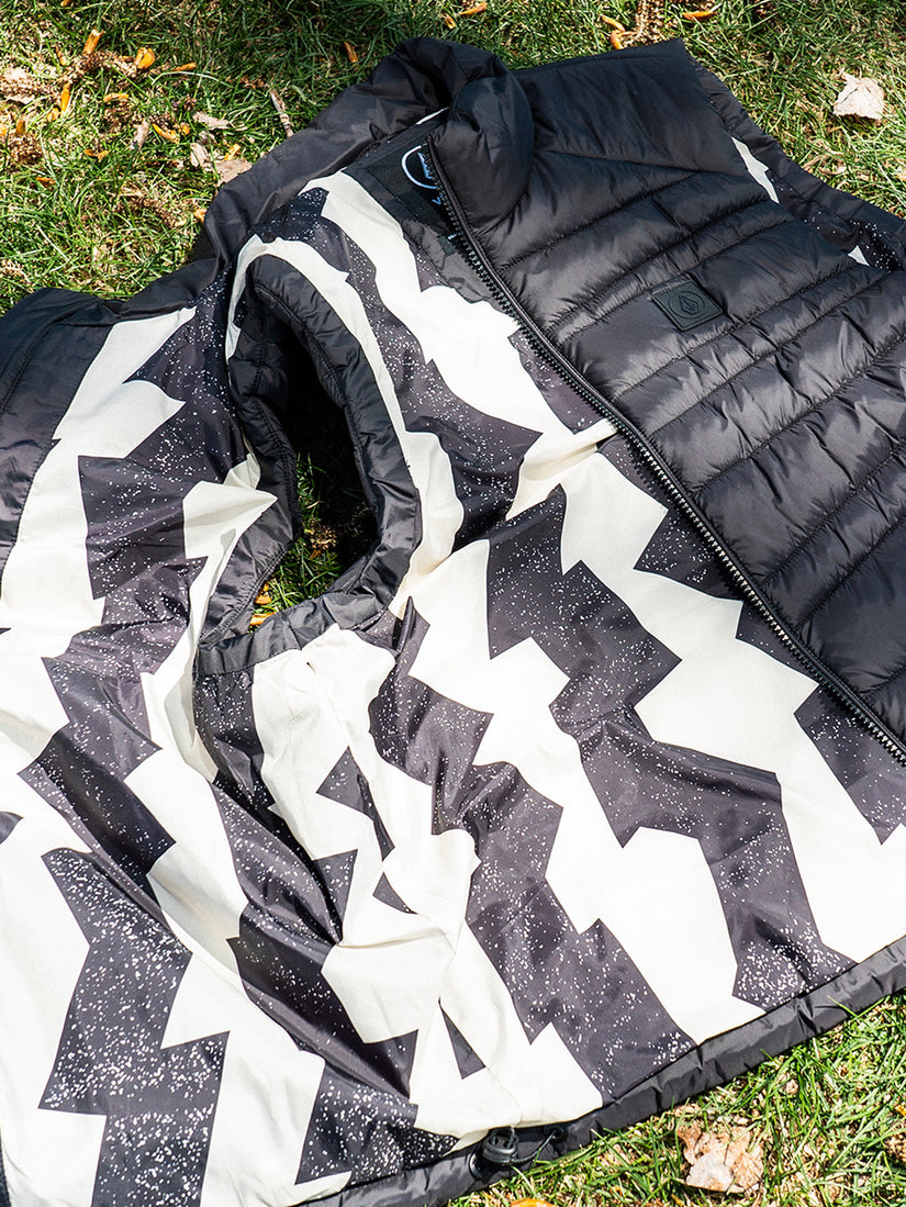 Earth Tripper Puff Weste - BLACK