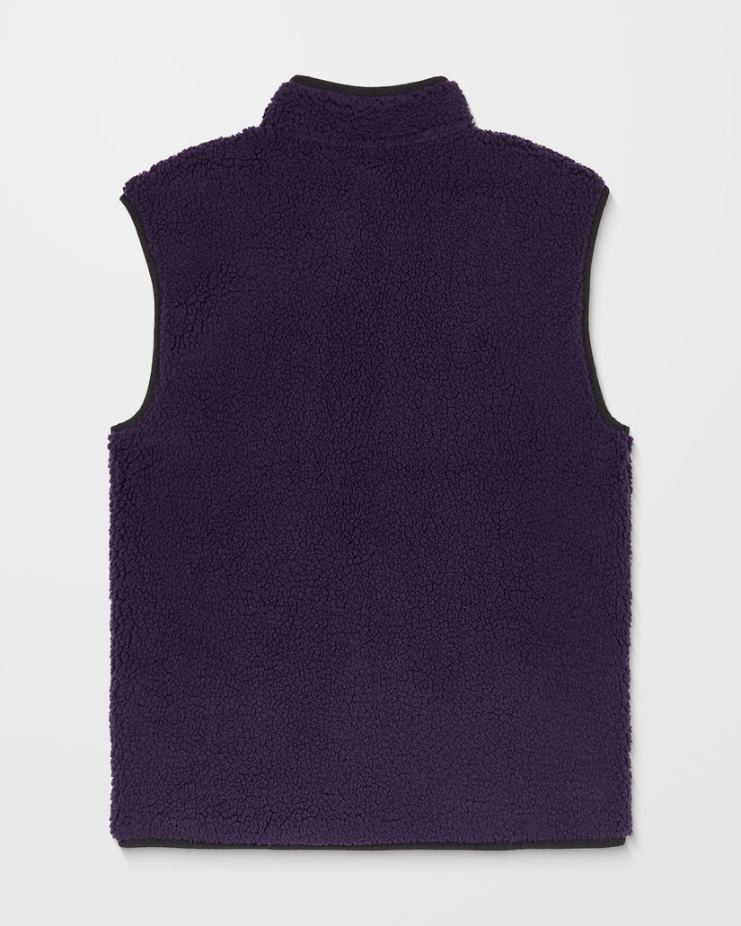 Muzzer Fuzzar Weste - Dark Purple