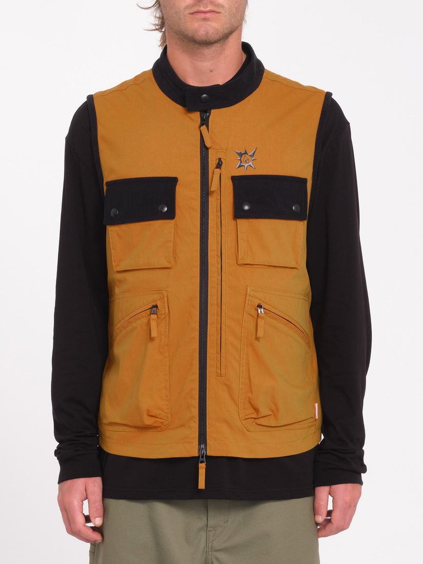 Bryan Iguchi Tds Weste - Chestnut Brown