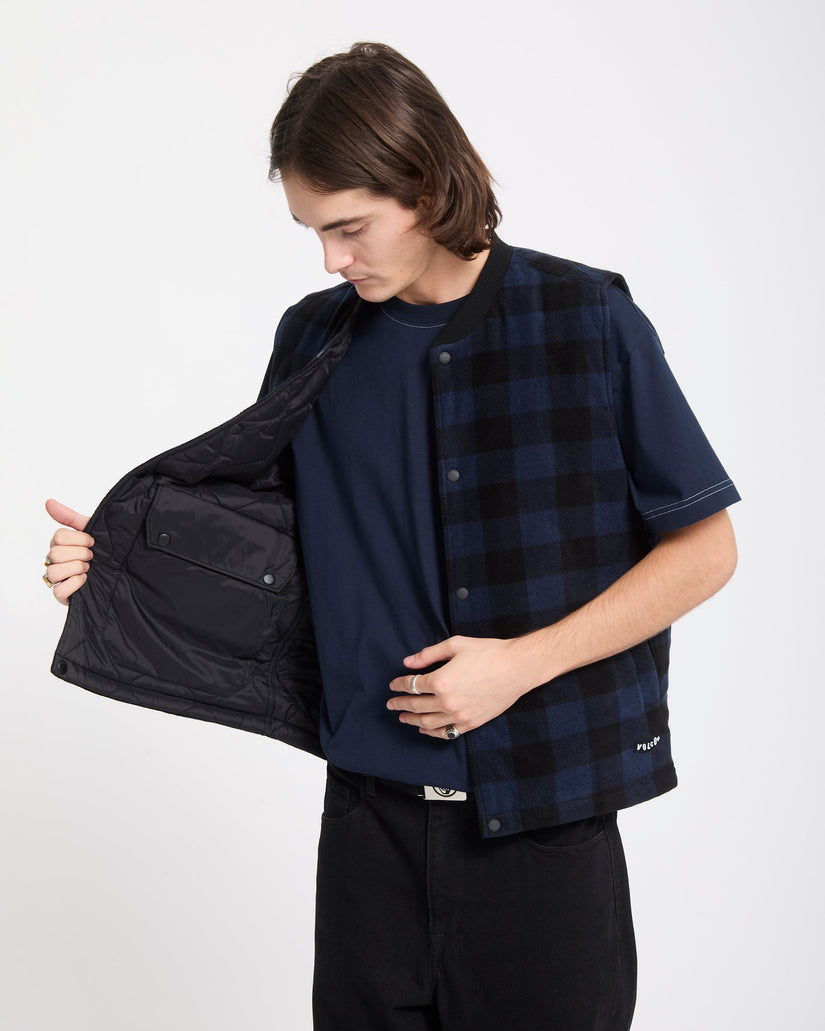Bowered Jacke (Wendbar) - Marine