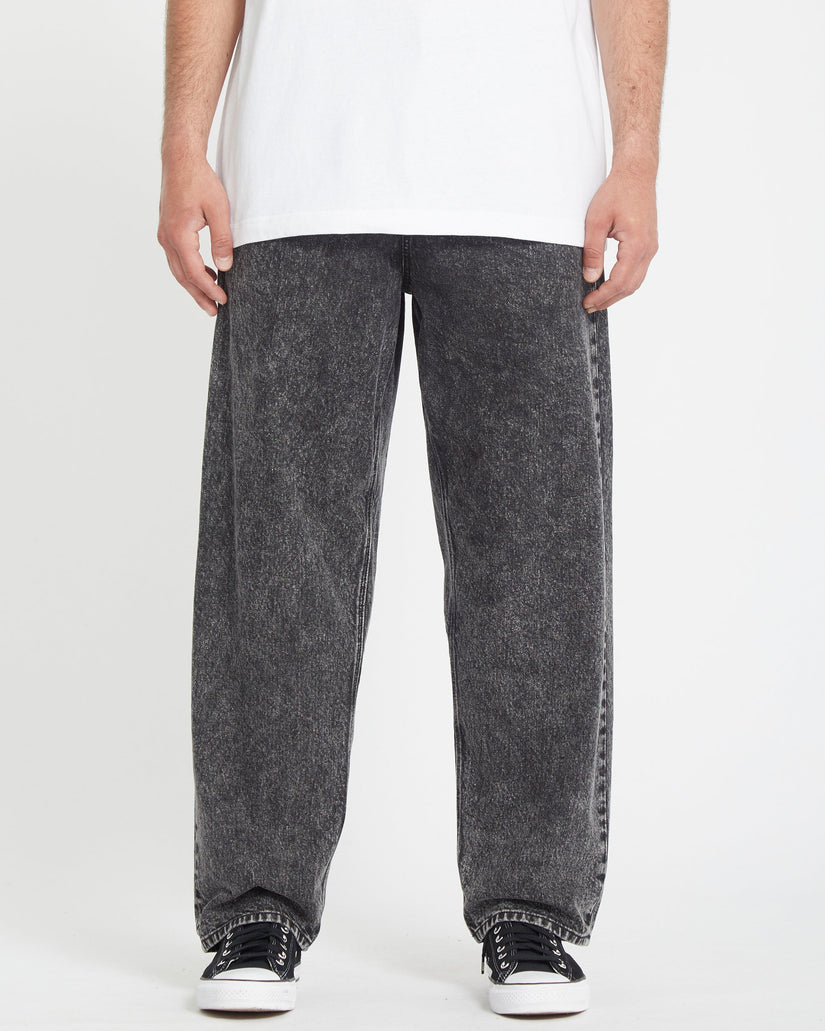 Freazy Loose Jeans - LIGHT ACID BLACK
