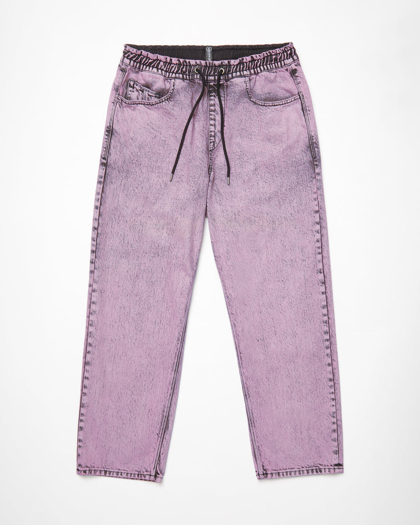 Freazy Loose Jeans - STEEL PURPLE