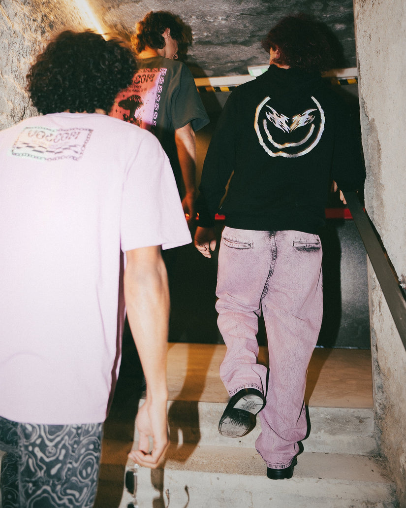 Freazy Loose Jeans - STEEL PURPLE