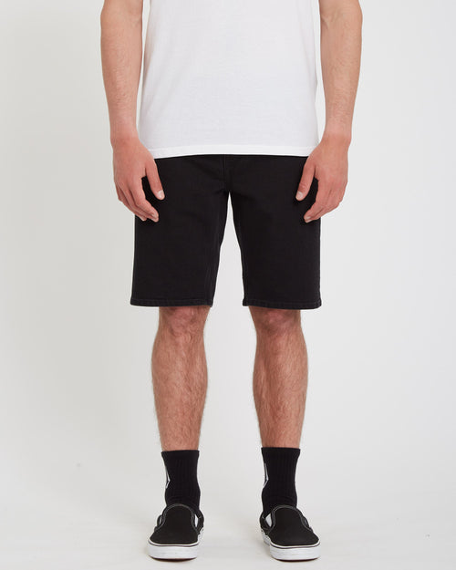 Solver Denim Shorts - BLACK OUT