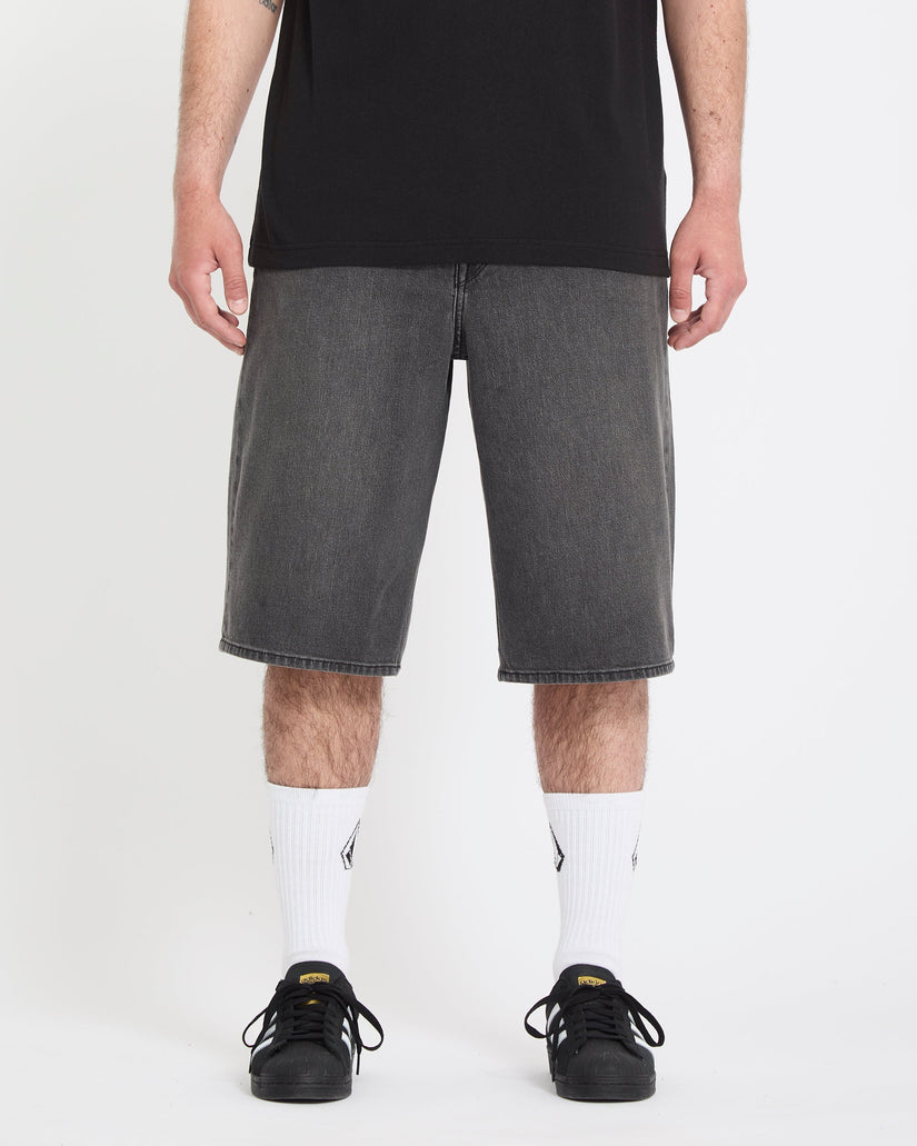 Chillow 24" Jeansshorts - Black Grey