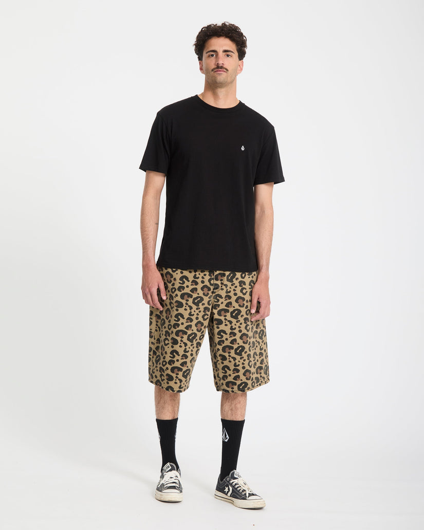 Chillow 24" Jeansshorts - Cheetah