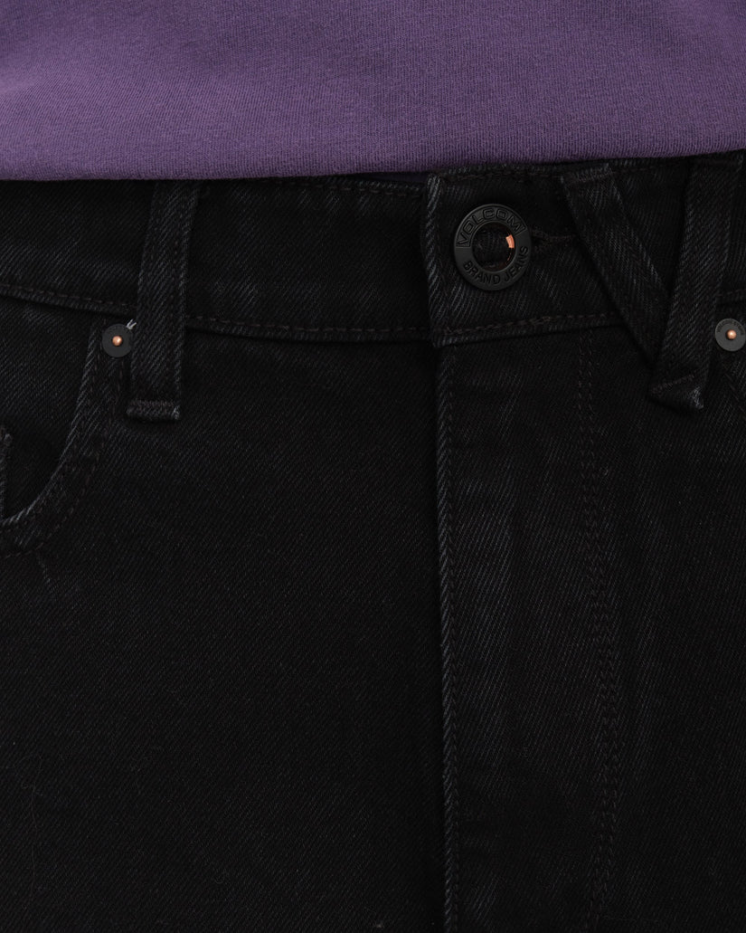 Billow 22" Jeansshorts - Black