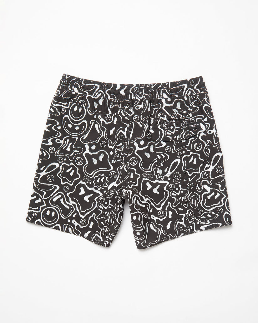 Filip Rygalski Smile Trunk 17" Boardshorts - BLACK