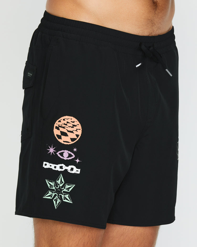 Filip Rygalski Trunk 17" Boardshorts - BLACK