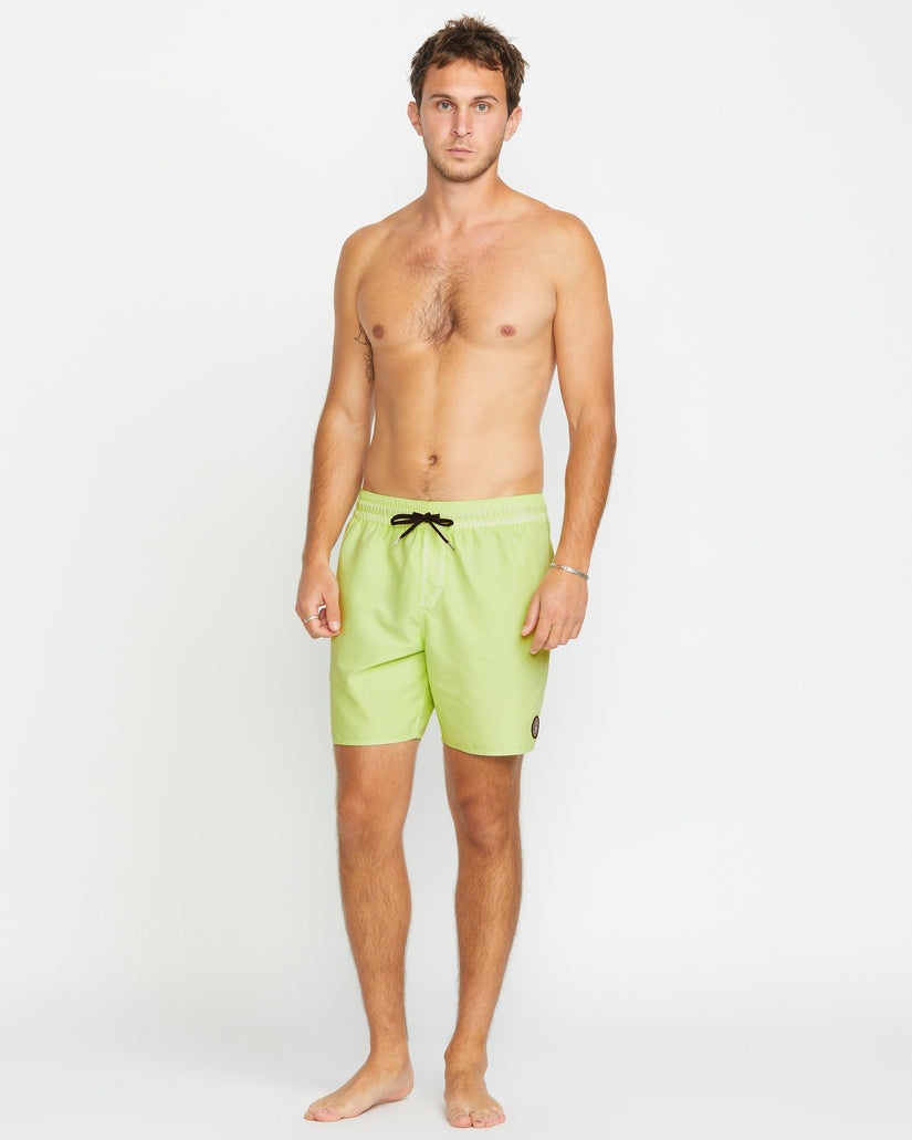 Center Trunk 17" Boardshorts - MIST GREEN