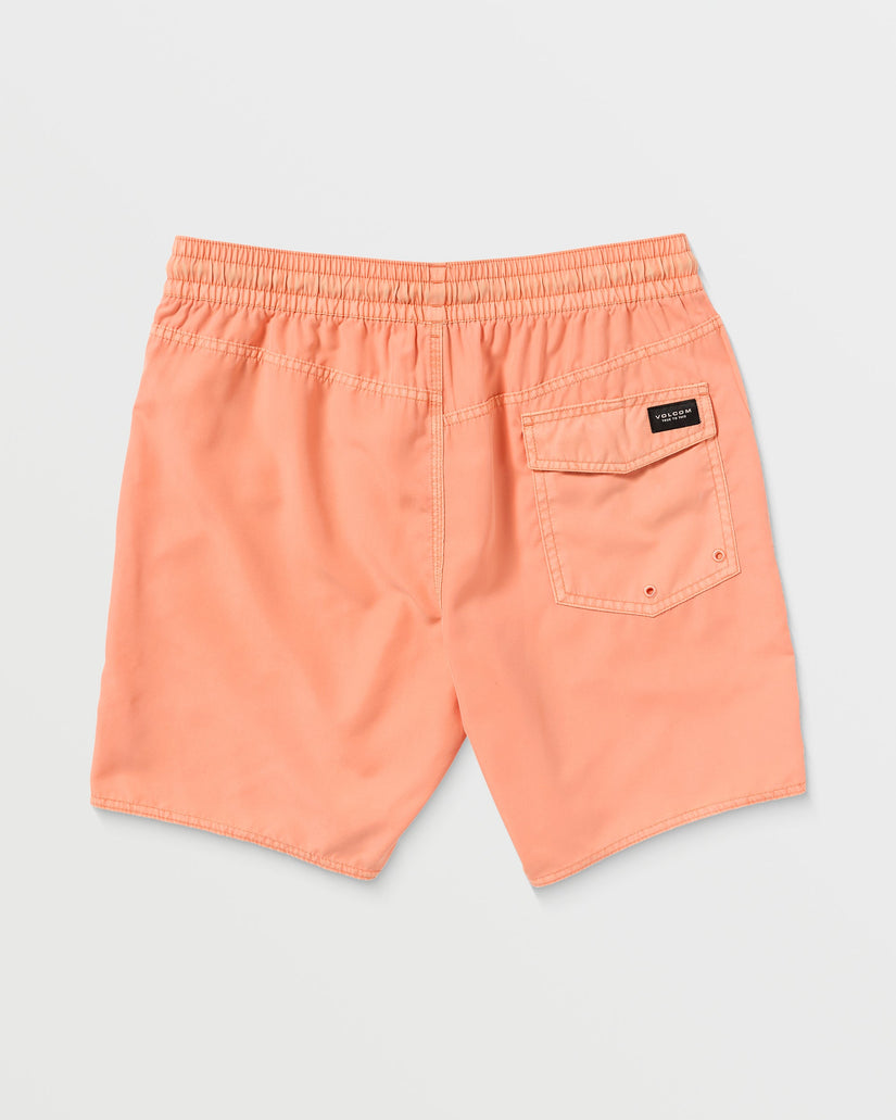 Center Trunk 17" Boardshorts - PALE PEACH
