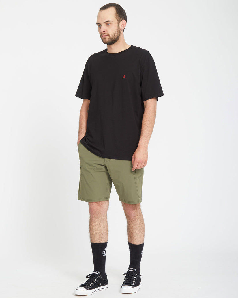 Cashed In Cargo 20" Hybrid Shorts - WINTERMOSS