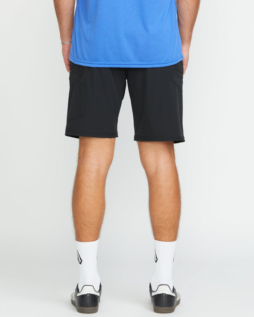 Cashed In Cargo 20" Hybrid-Shorts - Black