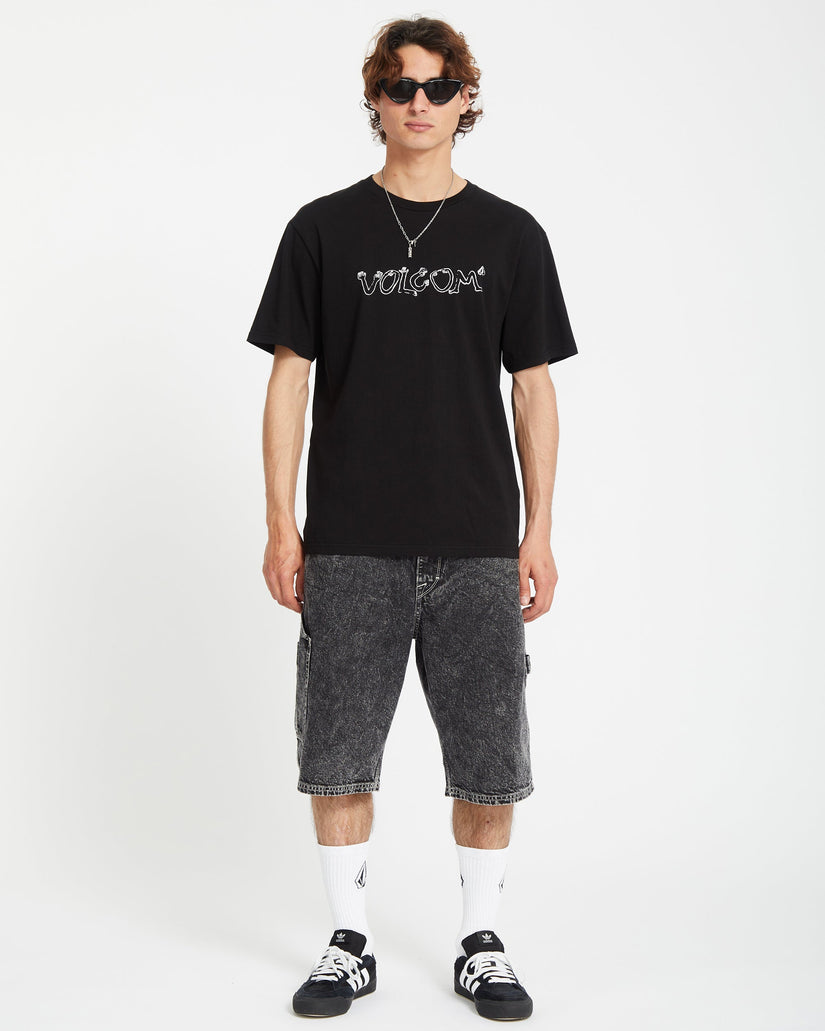 Crazybal T-shirt - BLACK