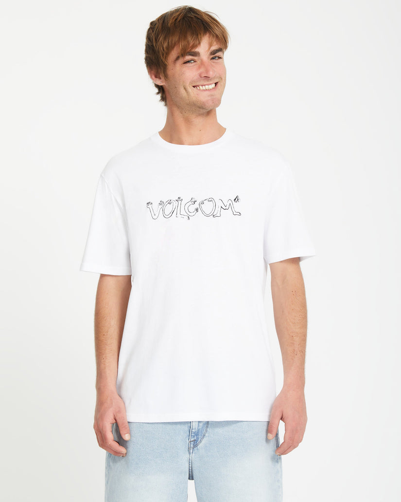 Crazybal T-shirt - WHITE