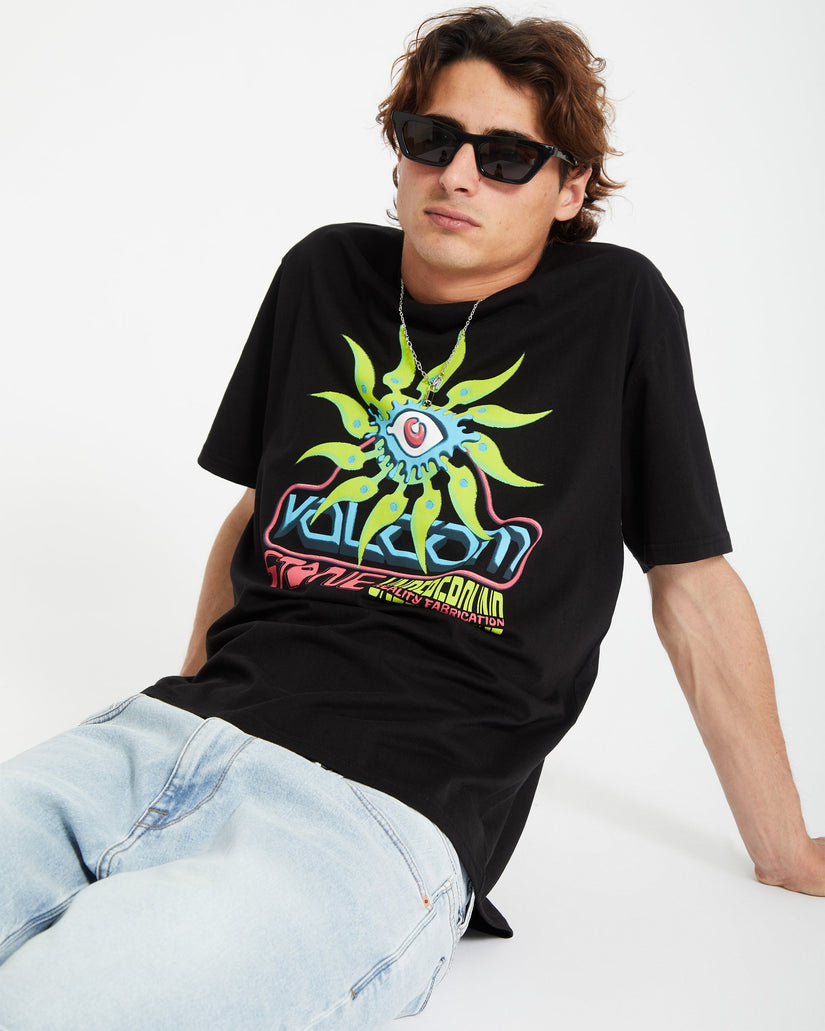 Realityfab T-shirt - BLACK