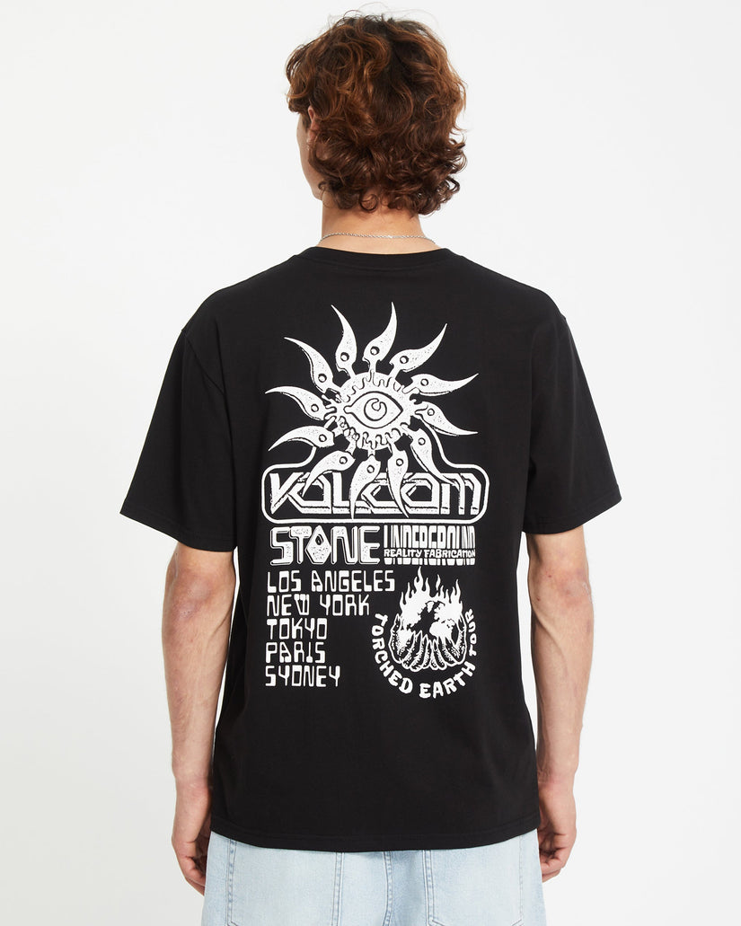 Realityfab T-shirt - BLACK