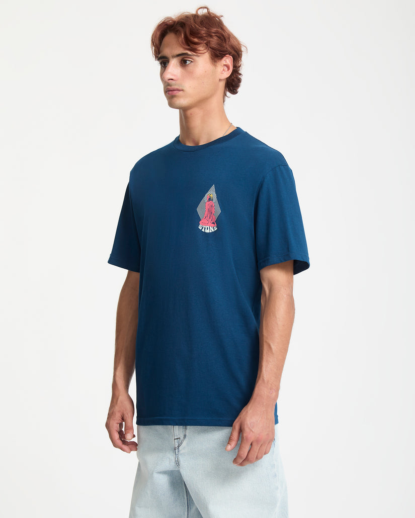 Psychback T-Shirt - Cosmic Blue
