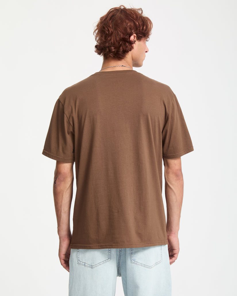 Angle Iron T-Shirt - Brown Stone