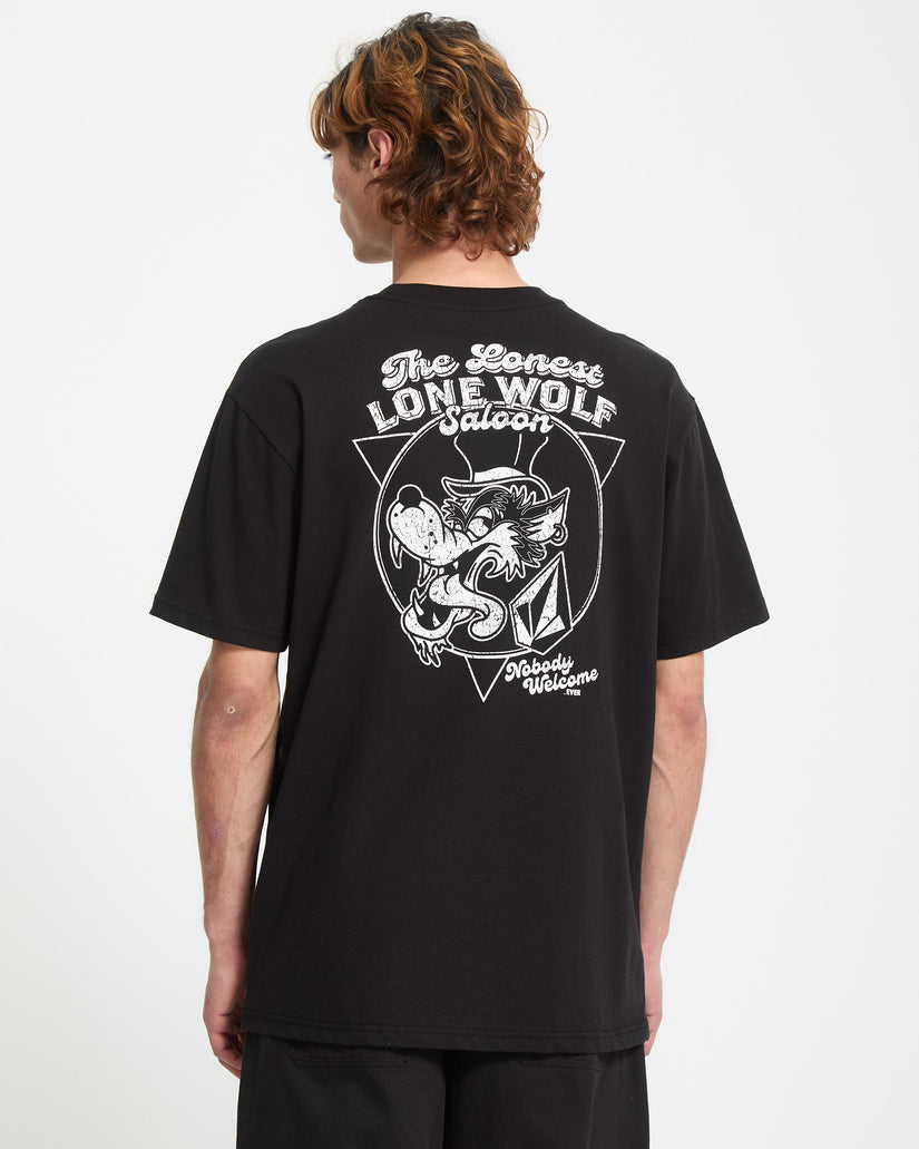 Solo Wolf T-Shirt - Black