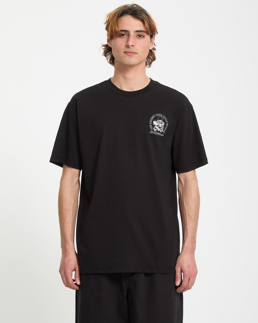 Solo Wolf T-Shirt - Black