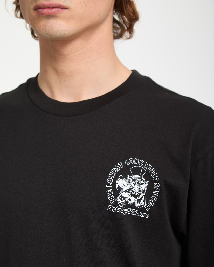 Solo Wolf T-Shirt - Black