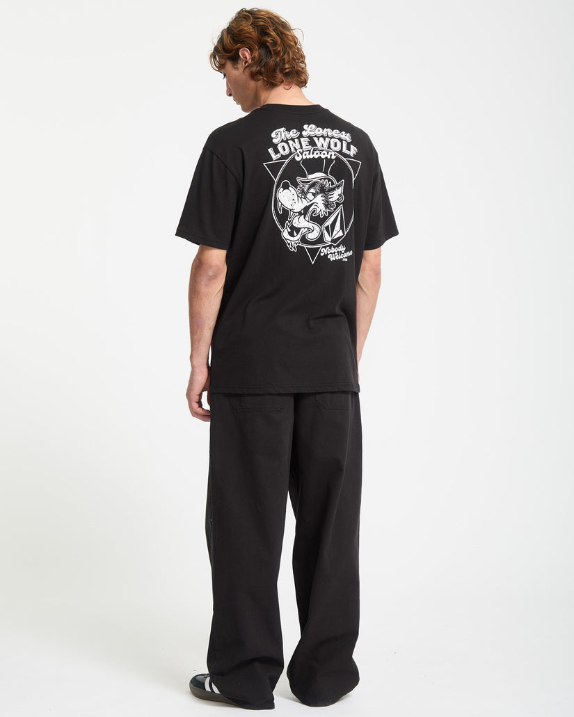 Solo Wolf T-Shirt - Black