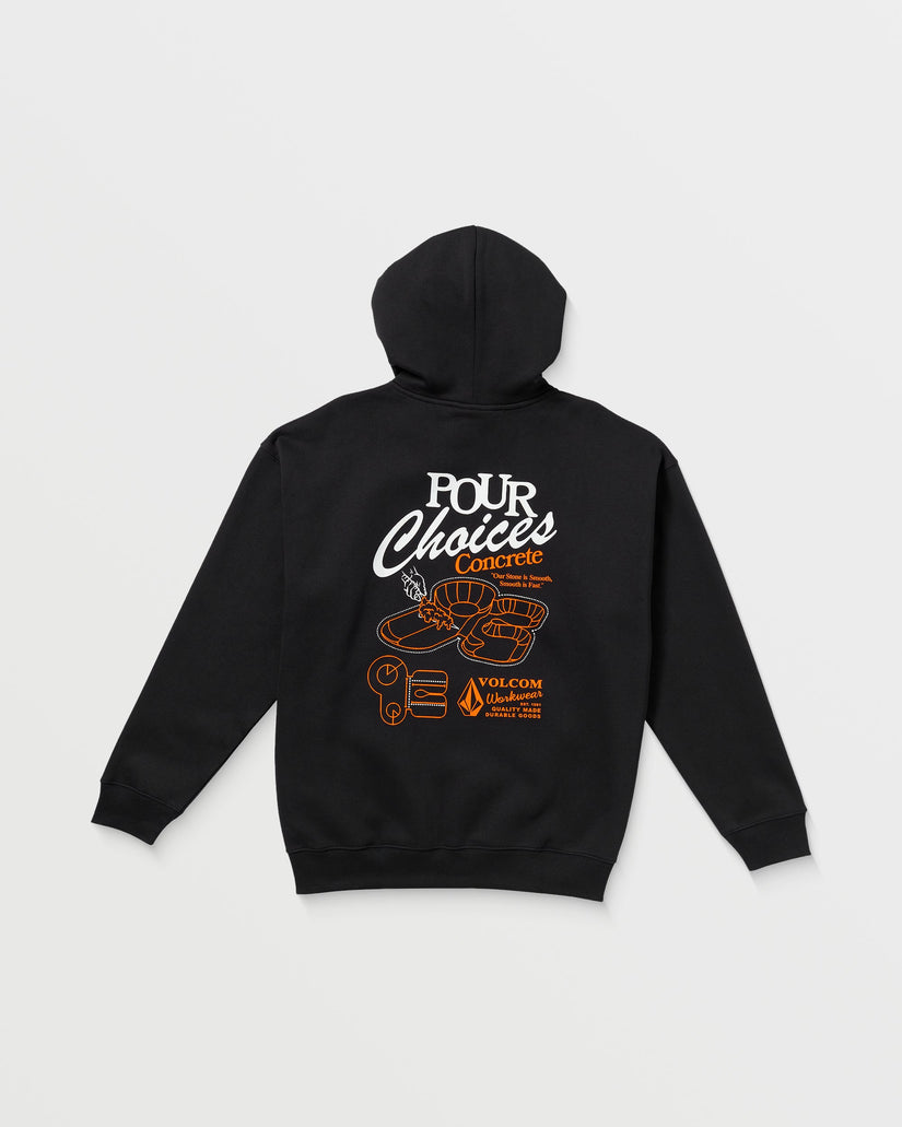 Pour Choices Kapuzenpullover - BLACK