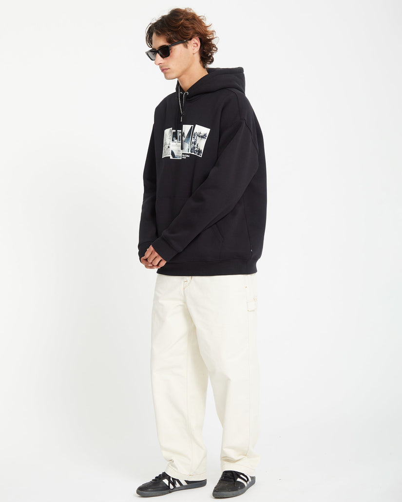 Pfanngles Kapuzenpullover - BLACK