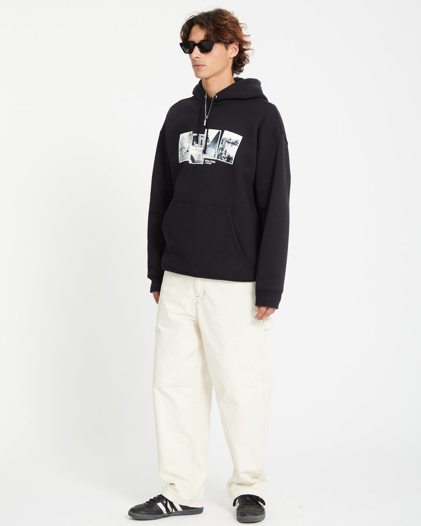 Pfanngles Kapuzenpullover - BLACK