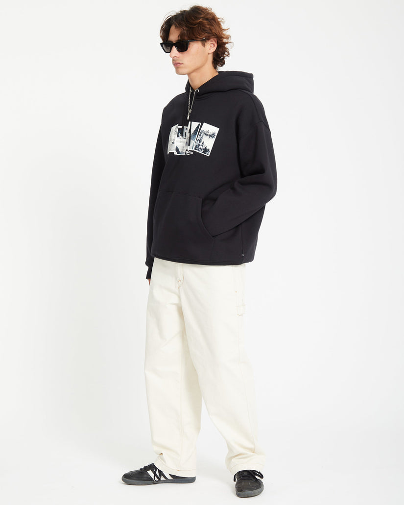 Pfanngles Kapuzenpullover - BLACK