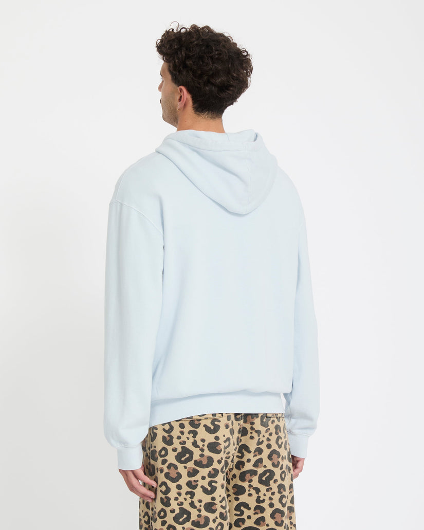 Single Stone Hoodie - Light Blue Acid