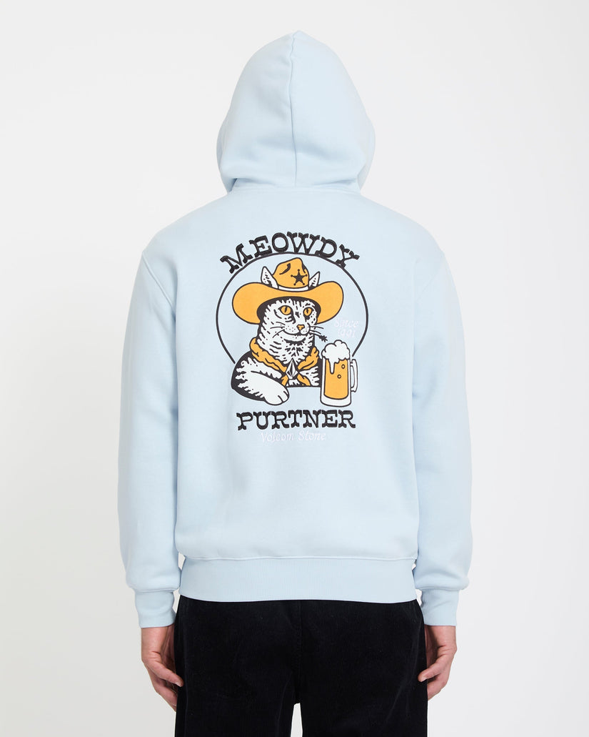 Noder Hoodie - Light Blue Acid