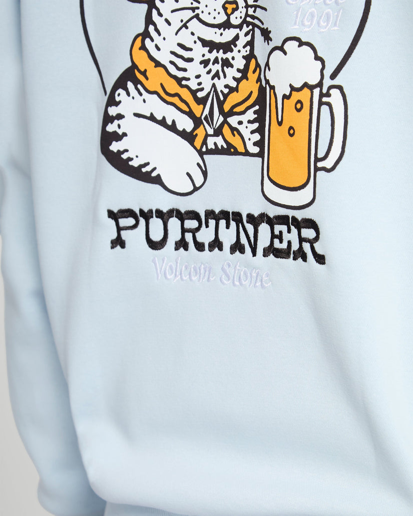 Noder Hoodie - Light Blue Acid