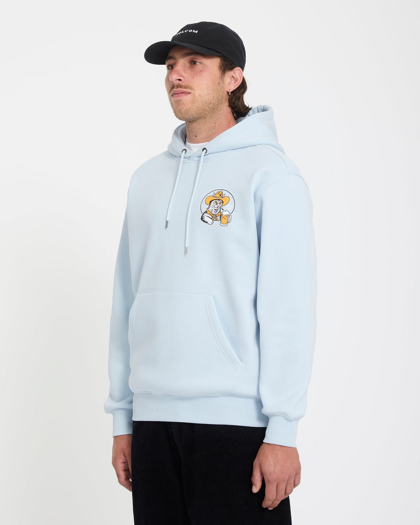 Noder Hoodie - Light Blue Acid