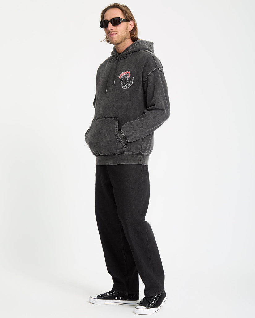 Nightwasher Hoodie - Light Acid Black