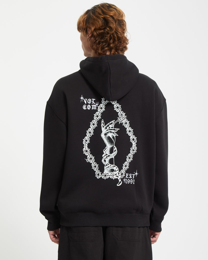 Daniel Shepard Fleece Kapuzenpullover - Black