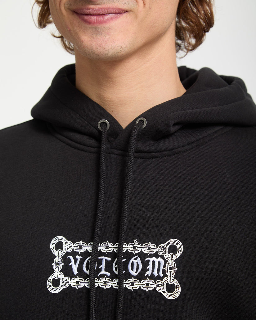 Daniel Shepard Fleece Kapuzenpullover - Black