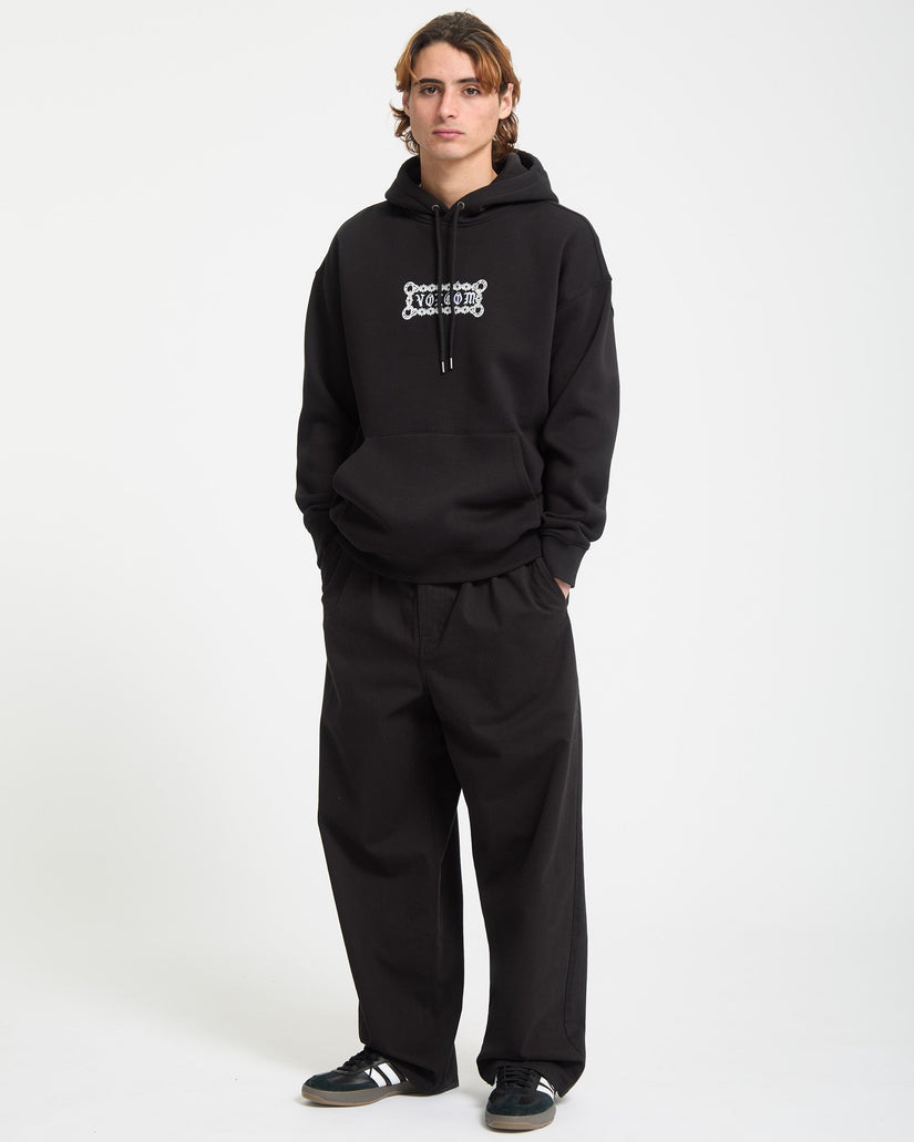 Daniel Shepard Fleece Kapuzenpullover - Black