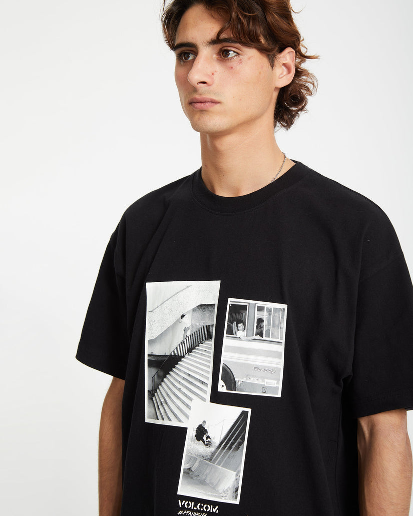 Pfanngles T-shirt - BLACK