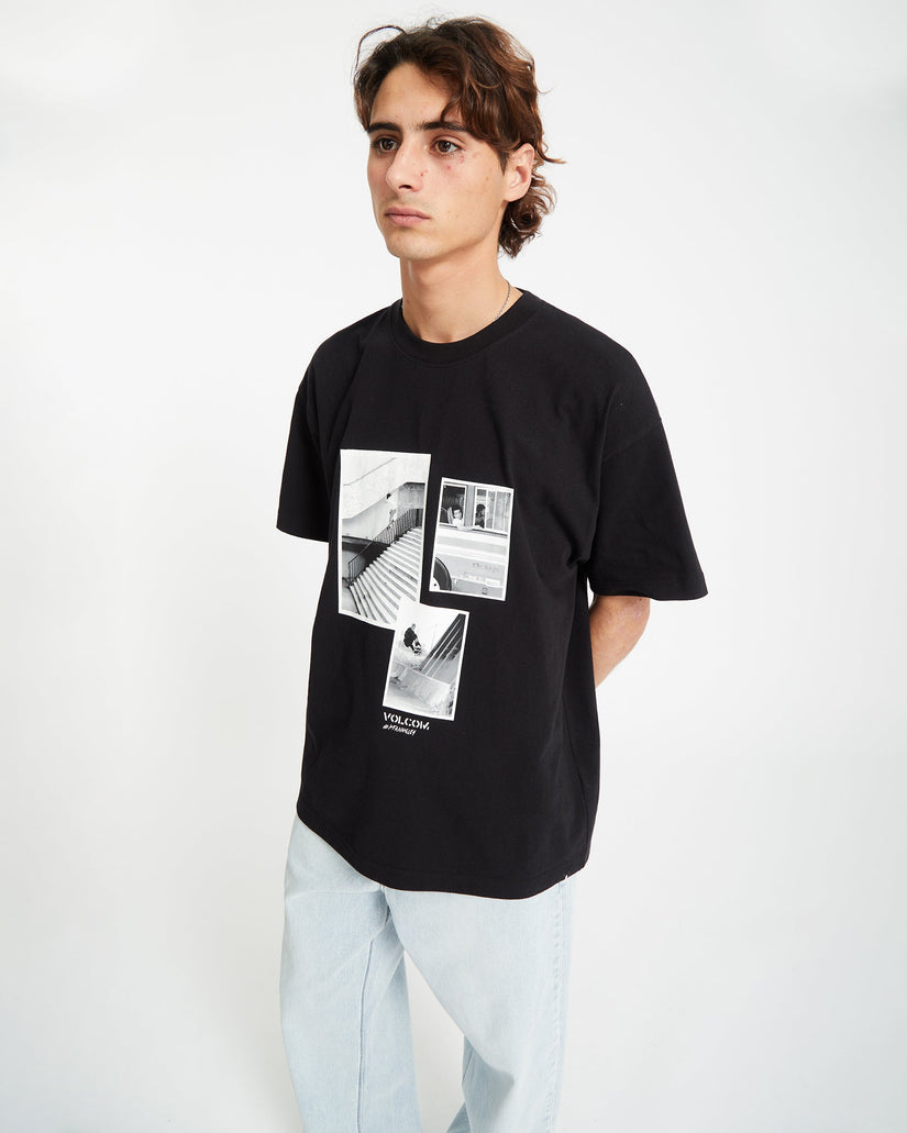 Pfanngles T-shirt - BLACK