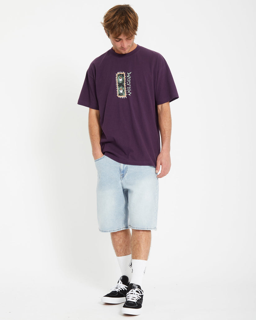 Eye Rust T-shirt - GRAPE ROYALE