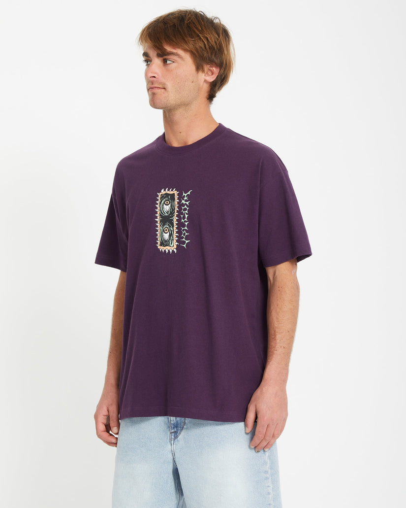 Eye Rust T-shirt - GRAPE ROYALE